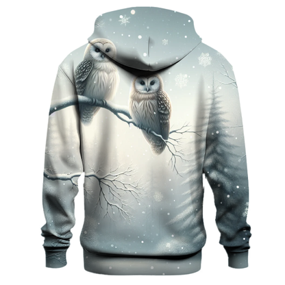 Holiday Owls in the Snow Hoodie