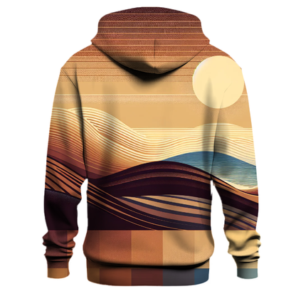 Desert Mirage Wave Hoodie