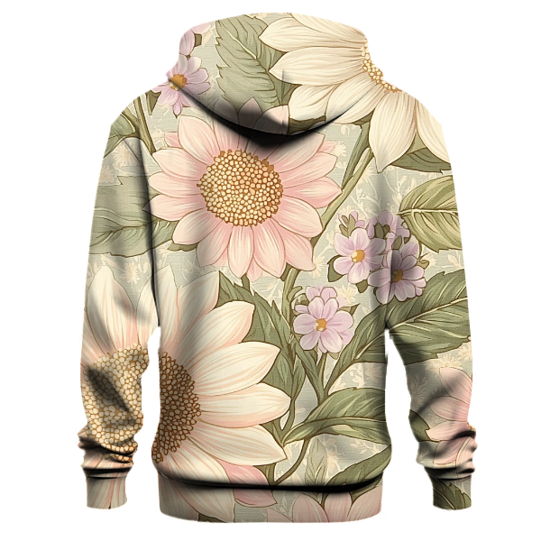 Peaceful Floral Harmony Hoodie