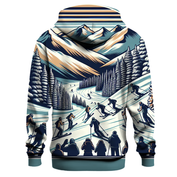 Skiing High Adventure Hoodie