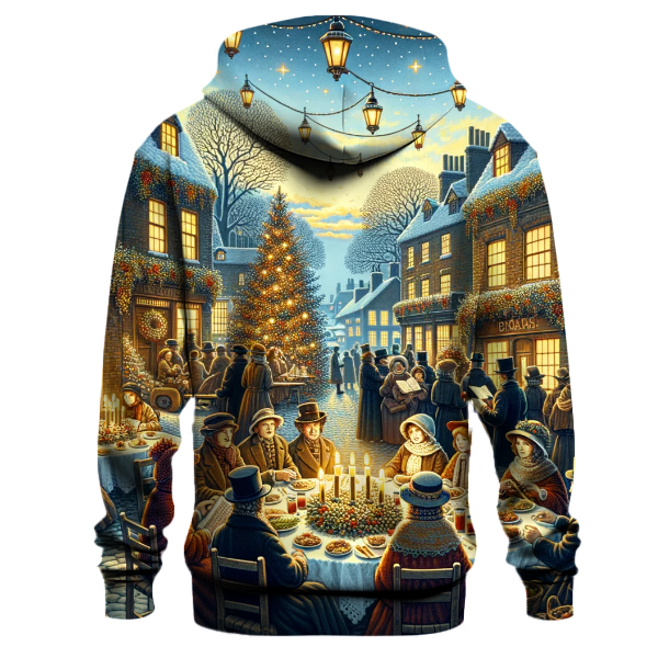 Classic Dickens Christmas Hoodie