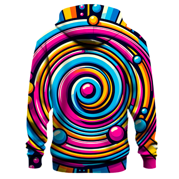 Groovy Circle Spiral Hoodie