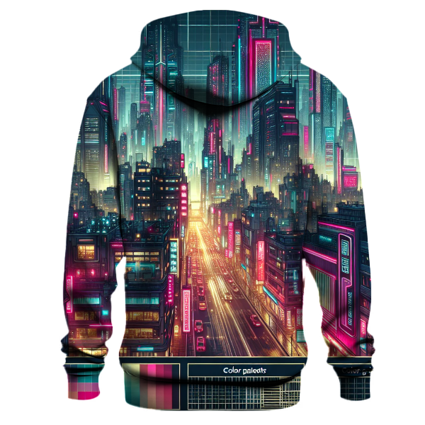 Cyber City Lights Hoodie