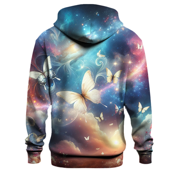 Cosmic Butterfly Dreamscape Hoodie