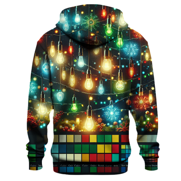 Jolly Holiday Lights Hoodie