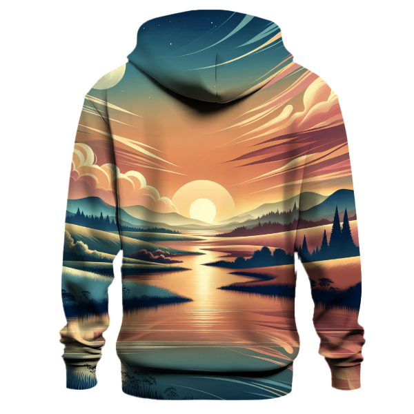 Charming Peaceful Landscapes Hoodie