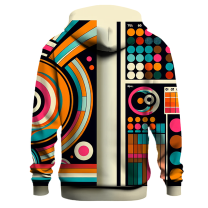 Electric Retro Colors Hoodie