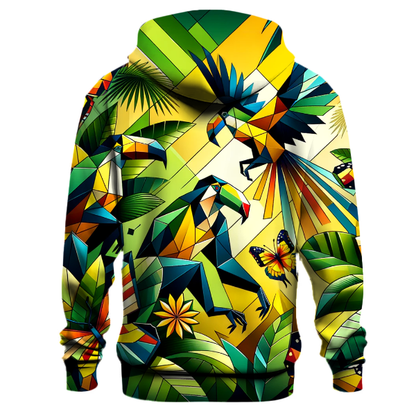 Geometric Jungle Hoodie