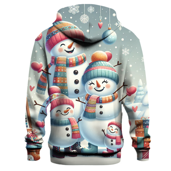 Cozy Snowman Family Hoodie