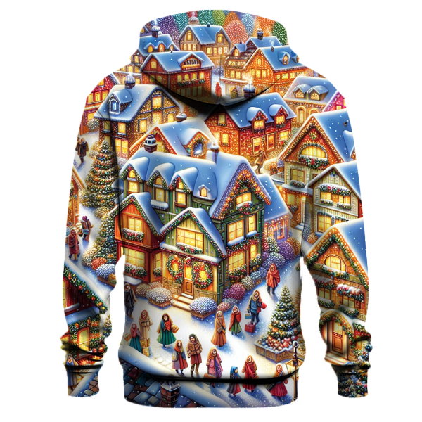 Cozy Christmas Village Hoodie