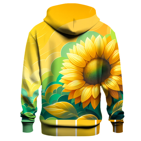 Bright Sunflower Gradient Hoodie