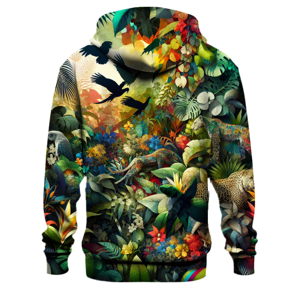 Abstract Jungle Vibes Hoodie