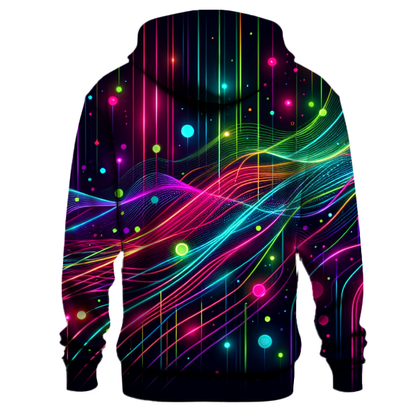 Neon Night Fever Hoodie