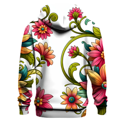 Whimsical Flower Power Hoodie