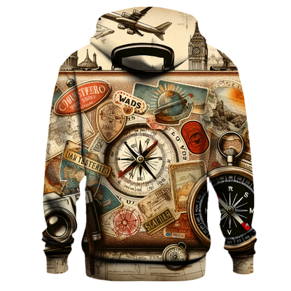 Charming Vintage Travel Memories Hoodie