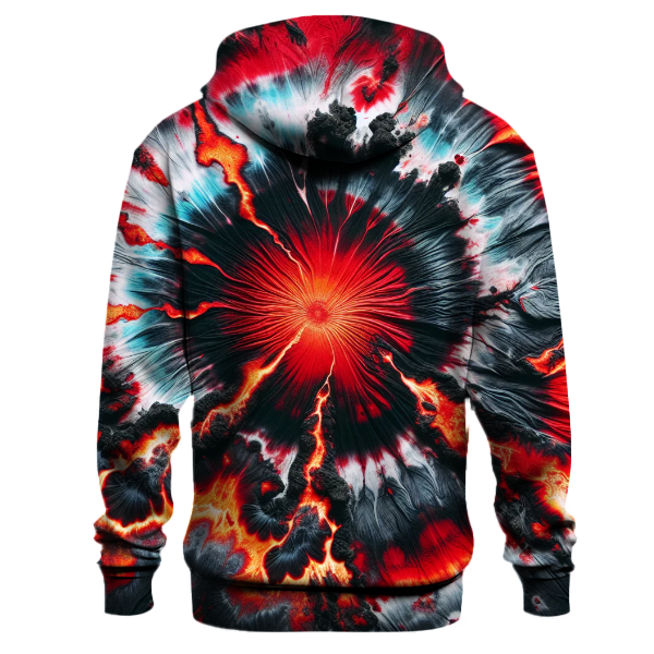 Volcanic Eruption Blaze Hoodie Pullover Hoodies