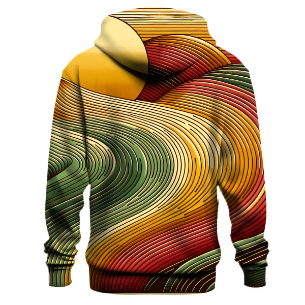 Retro Vintage Gradient Hoodie