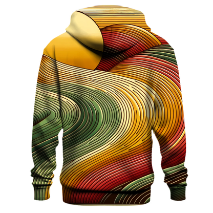 Retro Vintage Gradient Hoodie