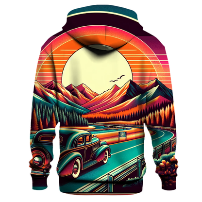 Retro Road Trip Adventure Hoodie