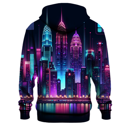 Electric City Skyline Hoodie