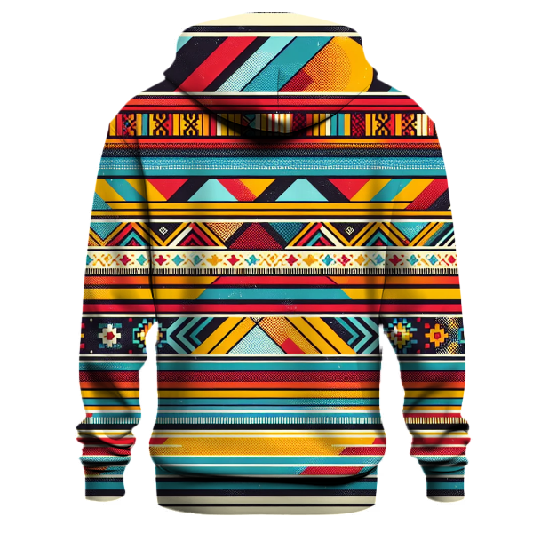 Retro Striped Adventure Hoodie