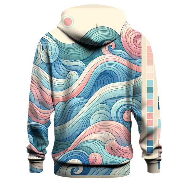 Retro Peaceful Waves Hoodie