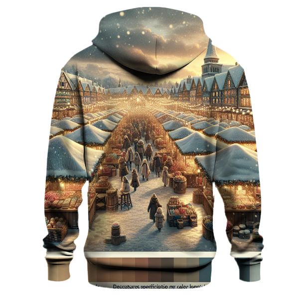 Christmas Market Magic Hoodie Pullover Hoodies