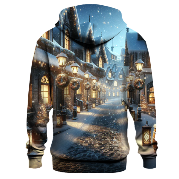 Winter Village Lantern Light Hoodie