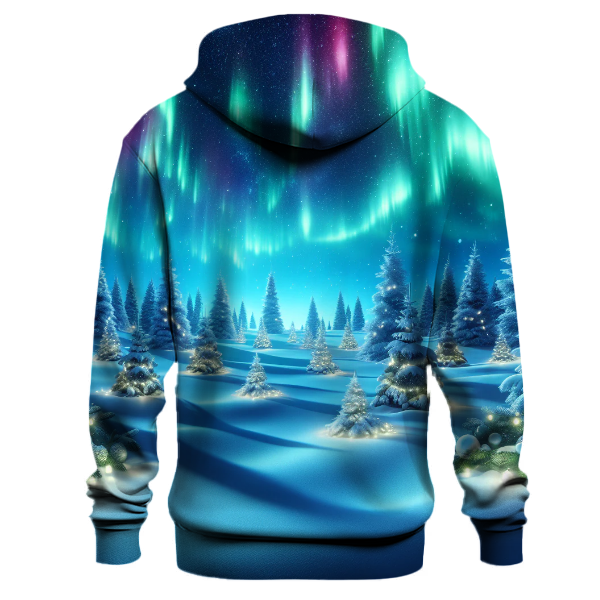 Glowing Aurora Christmas Hoodie