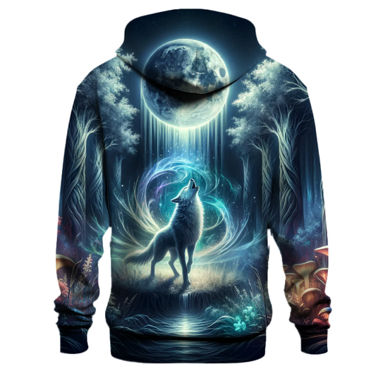 Mysterious Mystic Wolf Hoodie