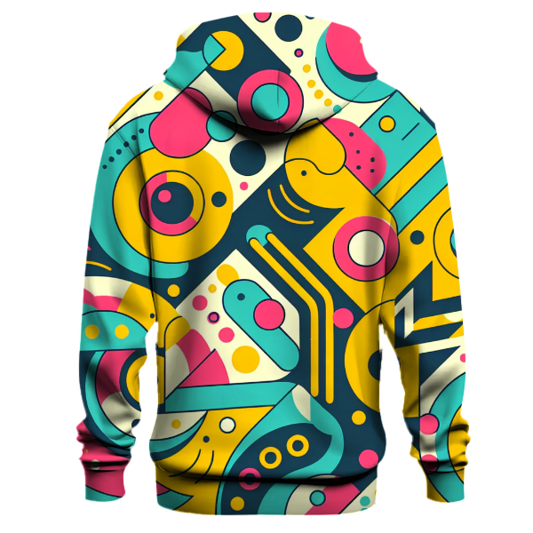 Whimsical Geometric Dreams Hoodie