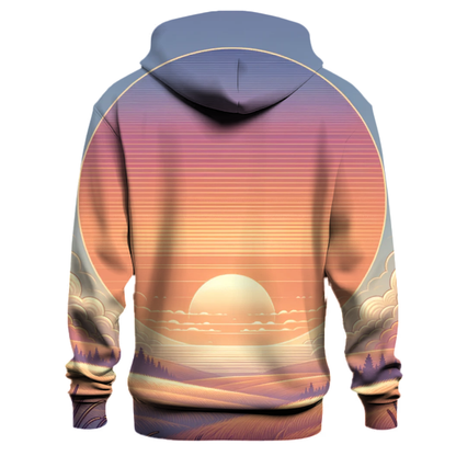 Nostalgic Sunset Gradient Hoodie