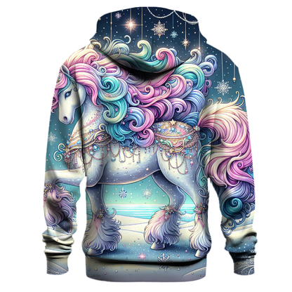 Christmas Unicorn Dreams Hoodie