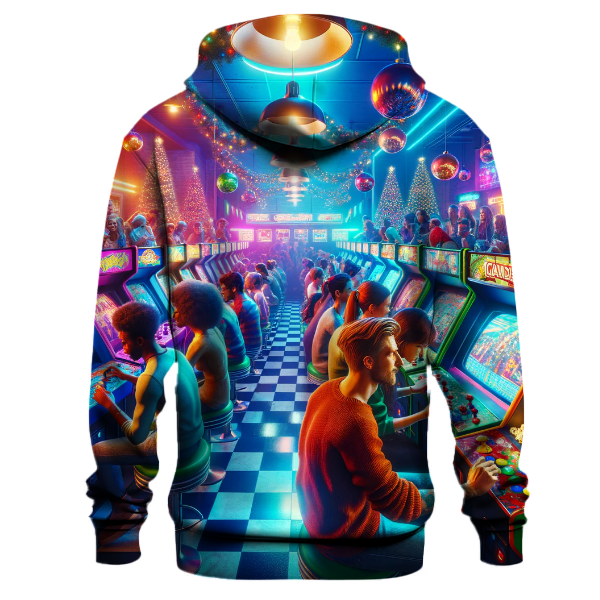 Retro Holiday Arcade Hoodie