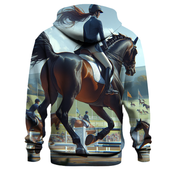 Horseback Riding - Equestrian Elegance Hoodie