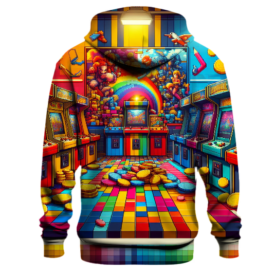 Retro Arcade Bliss Hoodie