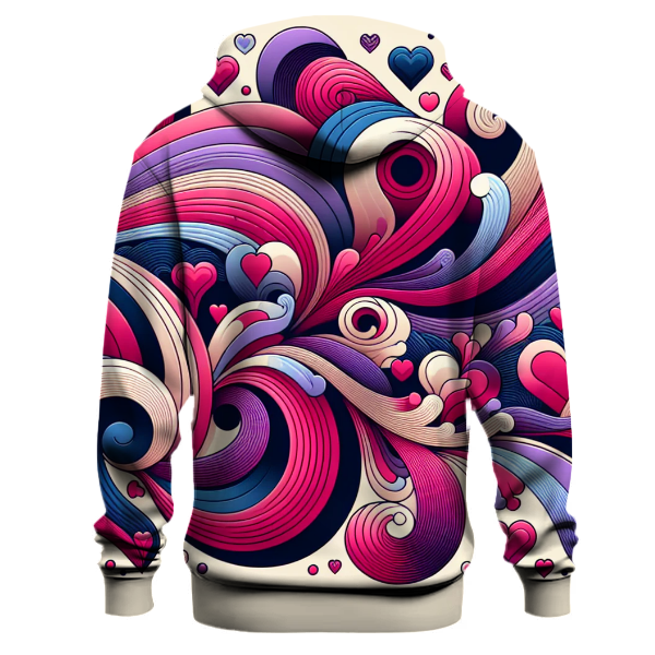 Groovy Love Waves Hoodie