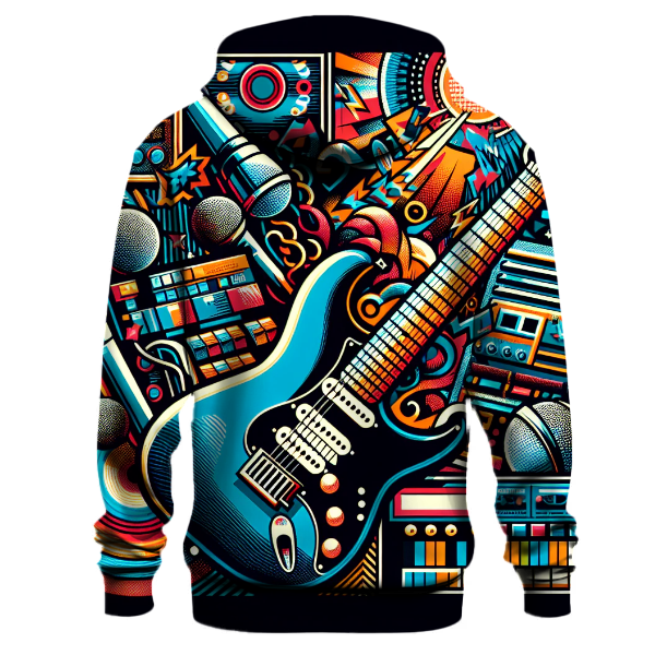 Classic Rock and Roll Hoodie