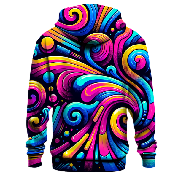 Funky Neon Blast Hoodie