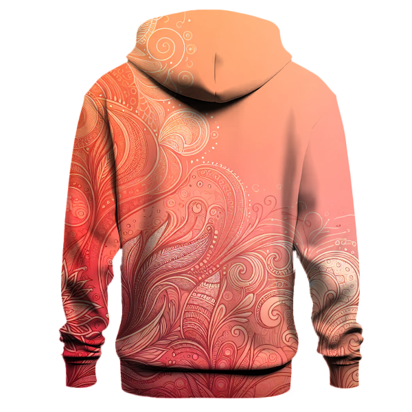 Floral Sunset Spectrum Hoodie