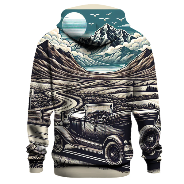 Retro Travel Adventure Hoodie