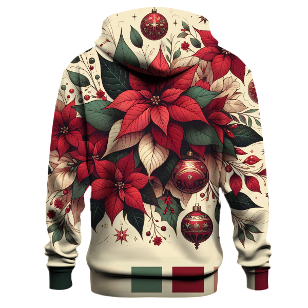 Festive Poinsettia Paradise Hoodie