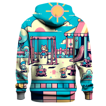 Retro Pixel Playground Hoodie