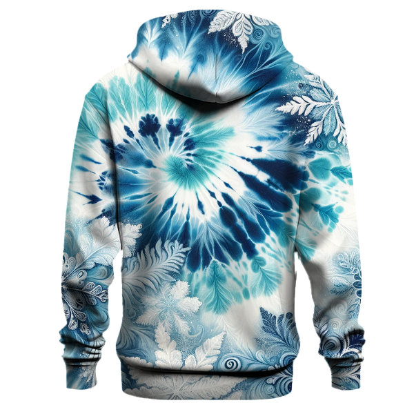 Gleaming Frosty Blue Hoodie