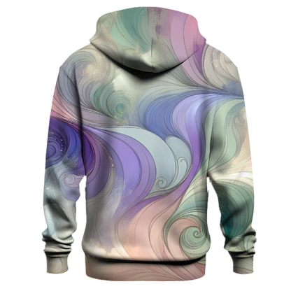 Whimsical Pastel Swirl Hoodie