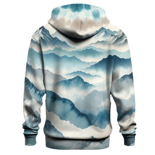 Frosty Peaks Design Hoodie