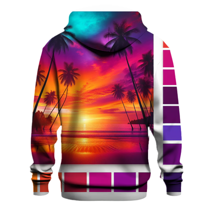 Tropical Sunset Retreat Hoodie