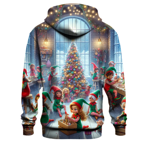 Elves' Christmas Workshop Hoodie