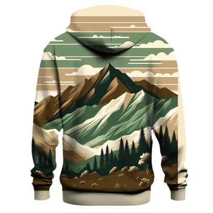 Retro Mountain Explorer Hoodie