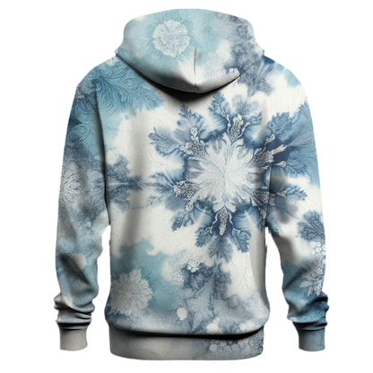 Frosty Blue Peaks Hoodie